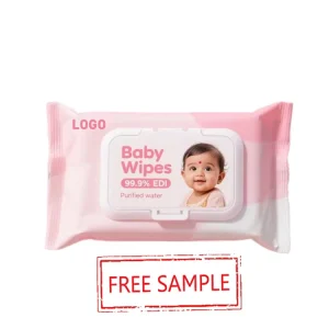 Biodegradable Flushable Extra Soft Multi Purpose Baby Wet Wipes Private Label