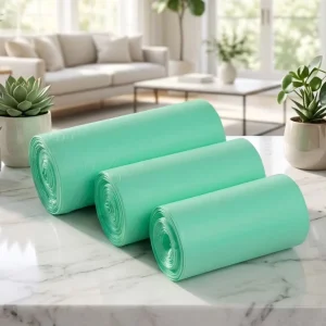 Biodegradable Heat Seal Compostable Trash Bags for Home