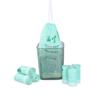Biodegradable Heavy-Duty Hot Stamping Rubbish Bags 13, 55, 60 Gallon Household Trash Bags on Roll