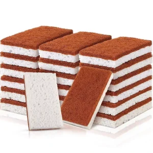 Biodegradable Kitchen Cleaning Sponge Scouring Pad