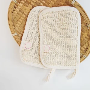 Biodegradable Kitchen Original Absorbent Dishcloth Washing Dishes Dish Clothes Sisal Cloth