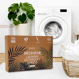 Biodegradable Laundry Detergent Strips Eco-Friendly Laundry Soap Sheets