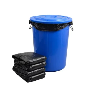 Biodegradable PE Trash Garbage Bags on Roll Recyclable Household Use