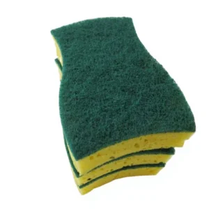 Biodegradable Three-Layer Seaweed Dishwashing Scouring Pad Sponge
