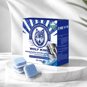 Biodegradable Washer Tub Cleaner Tablets Effervescent Washing Machine Tank Deep Cleaning Descaler Tablets