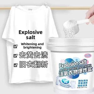 Biological Enzyme Active Oxygen Bubble Powder for Color Bleaching and Stain Removal