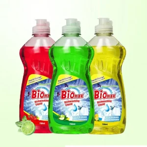 Biomax Eco Friendly Dishwashing Liquid Soap 15% 30% Active Ingredients ISO9001 Certified