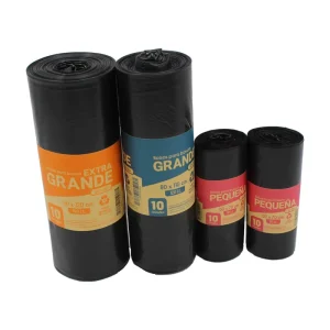 Black 55 Gallon Garbage Bags Best Selling Plastic Trash Bag Manufacturers Custom Logo Printed