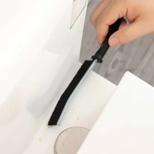 Black Nylon Bristle Gap Cleaning Brush for Kitchen Floors and Grout