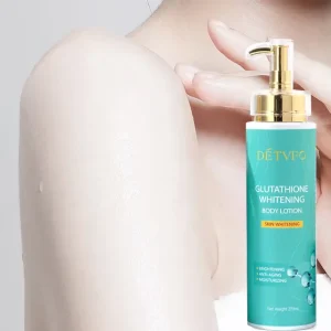Black Skin Brightening Bleaching Cream Glutathione Nicotinamide Body Whitening Lotion for Men and Women