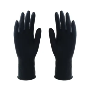 Black Thickened Latex Rubber Waterproof Household Dishwashing Gloves