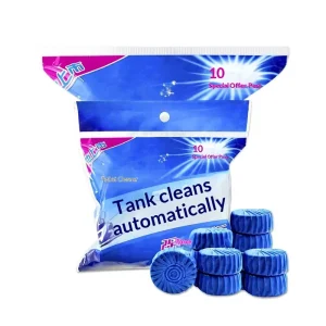 Blue Bubble Solid Toilet Cleaner Powerful Deodorizer for Home Toilets Lavender Scent Automatic Odor Eliminating Balls