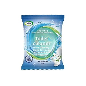 Blue Bubble Toilet Cleaner 50G Flush Tank Solid Block, Sweet Orange Scent