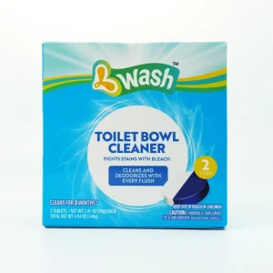 Blue Disposable Solid Toilet Tank Cleaner Tablets In-Tank Toilet Bowl Cleaner Deodorizer with Bleach for Bathroom