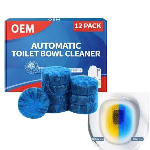 Blue Flush Concentrated Disposable Toilet Rim Block Cleaner