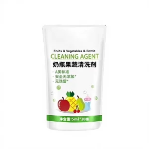 Bottle Cleaning Agent OEM Custom Made Baby Pacifier Toy Decontamination Liquid Fruit Vegetable Cleaning Agent Private Labeling