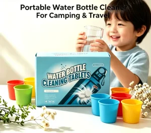 Bottle Cleaning Tablets for Baby Bottles, Reusable Straws, and Water Bottles