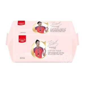 Boxed Packing Interfloding Cotton 3 Ply Custom Box Facial Tissue Paper