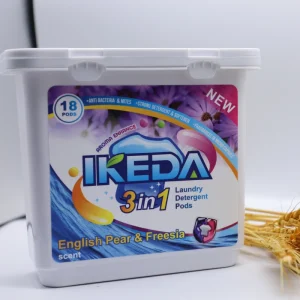 Brand 3 in 1 Organic Laundry Detergent Pods Gel Capsules From Reputable Supplier for Clothes Washing