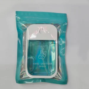 Breath Free Portable Spray Hand Sanitizer Customized Fruity Hand Sanitizer Credit Card 50ml Spray