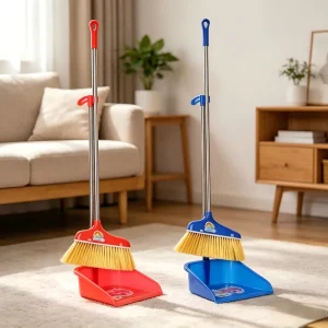 Broom Set Long Handle Dustpan Broom Household Cleaning Dustpan and Broom Set