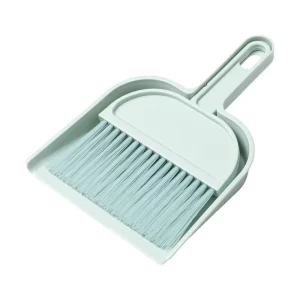 Broom and Dustpan Set Soft Bristle Cleaning Brush Portable Dust Sweeper for Desktop Window Sill Bed Sofa Tiny Space Cleaning