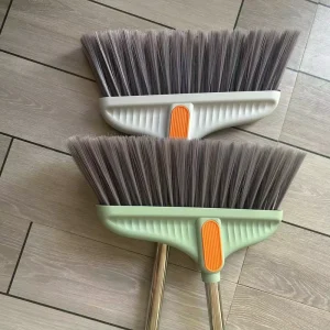 Brooms Dustpans Asian Floor Cleaning Plastic Broom Set Sweeping Broom for Home