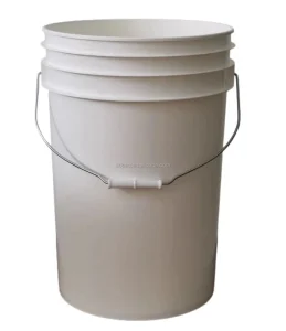 Bucket Kit White 6 Gallon Buckets with Colorful Gamma Seal Lids White Black Red Blue Yellow Green