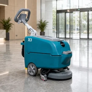 Budget Friendly Entry Model GIYO X3 Walk Behind Electric Compact Small Warehouse Daily Cleaner Floor Scrubber