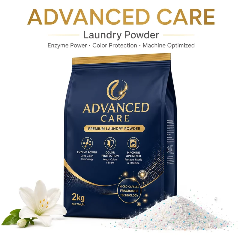 Bulk Eco-Friendly Concentrate Stain Remover Detergent Powder with Floral Fragrance for Clothes