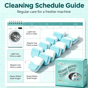 Bulk Laundry Room Washing Machine Cleaning Tablets