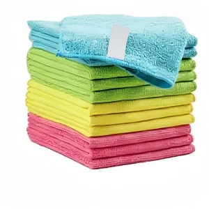Bulk Microfiber Cleaning Cloths Super Absorbent Quick Dry Towels for Cars Kitchen Dishes & Household Cleaning