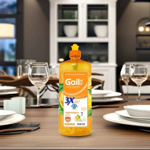 Bulk Order Washing Liquid Detergent Orange Lemon Fragrance 5% 15% Active Ingredients Eco-Friendly Anti-Bacterial OEM Package