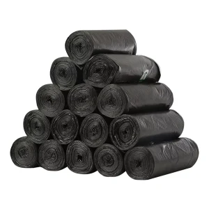 Bulk Purchase Discount PE Mesh Trash Garbage Bags 13 30 42 Gallons Disposable Heat Seal Gravure Printed for Household Use