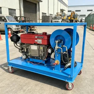 CE Certified 18MPa Drain Jet Cleaner and Sewer Jetting Equipment for Municipal Sewage Pipelines