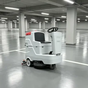 CE-Certified Heavy-Duty Electric Ride-On Floor Washer for Factory, Shopping Mall, Exhibition Hall