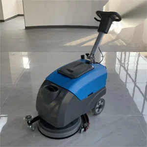 CE-Certified Industrial Single-Disc Floor Scrubbing Machine for Stone Wood and Carpet