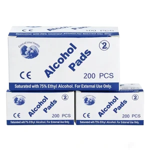 CE Certified Nonwoven Sterile 75% Alcohol Wipes for Medical Disinfection