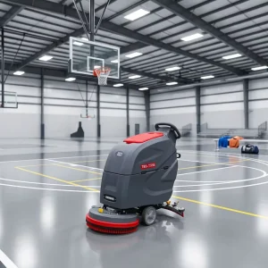 CE Commercial Industrial Walk-Behind Floor Scrubber