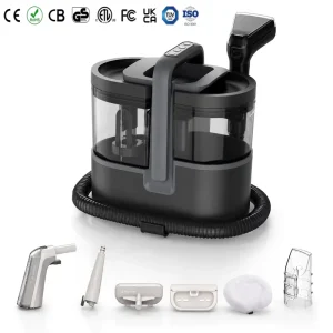 CE Electric Powered Spray Steam Hot Water Fabric Water Washing Handheld Vacuum Spot Cleaner Wet Dry Shampouineuse Steam Cleaner