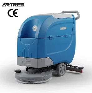 CE Industrial Walk-Behind Electric Floor Scrubber for Commercial Shopping Mall