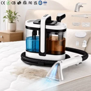 CE Portable Spot Cleaner Wet Dry Vacuum Machine High Pressure Spray Steam Cleaning Carpet Sofa Fabric Washing Equipment