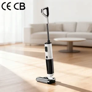 CE Smart Cordless Hardwood Tile Floor Home Use Wet Dry Floor Scrubber Brushless Motor Electric Aspirateur Vacuum Cleaner