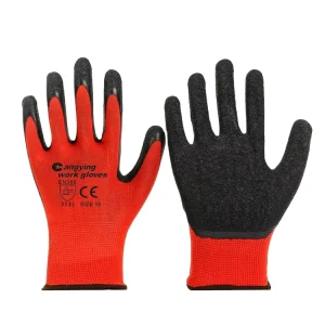 CHAUNGYING Anti Static Latex Foam Gloves New Design for Garden Household and Construction Use