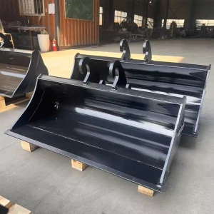 CW05 Customizable Mud Bucket Factory Competitive Price Excavator Attachment for Ditch Cleaning Slope & Clay Mud Handling