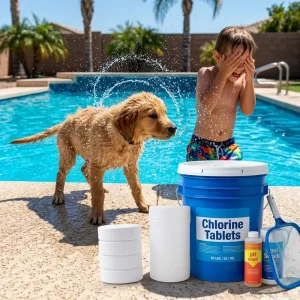 CY0713K Slow-Releasing Water Treatment Pool Cleaning Tablets