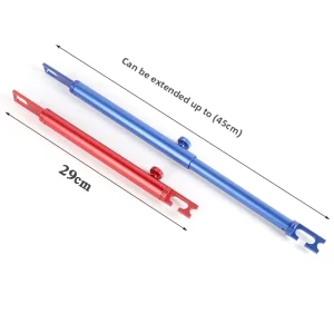 Car Beauty Paint Polishing Color Change Transparent Film Telescopic Fixed Support Rods Cleaning Repair Tools Model GH
