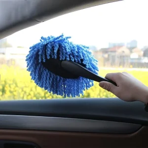 Car Cleaning Duster Soft Dust Removal Plush Brush Multifunctional Cleaning Tool for Car Vehicle Dedusting Wax Brush W24 914
