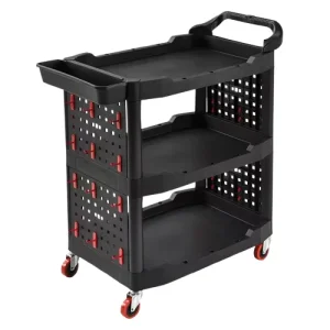 Car Detailing Cleaning Triple Tier Storage Car Care Cleaning Car Detailing Rolling Cart Detailing Products