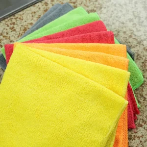 Car Detailing Rag Micro Fiber Towel 40x40cm 300GSM Microfiber High Quality Cleaning Cloth Multi Color